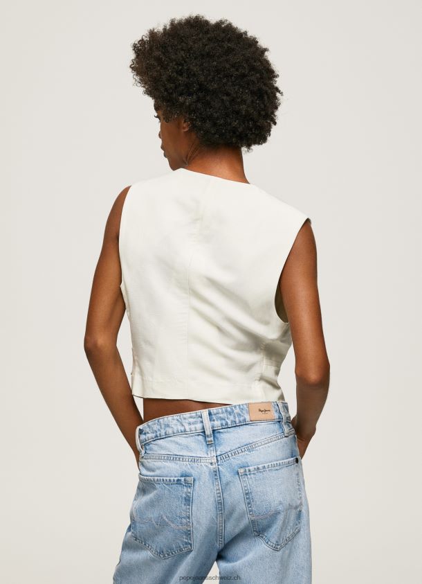 Kombinierte Stoffweste Frauen Pepe Jeans Mousse 84XH6T346