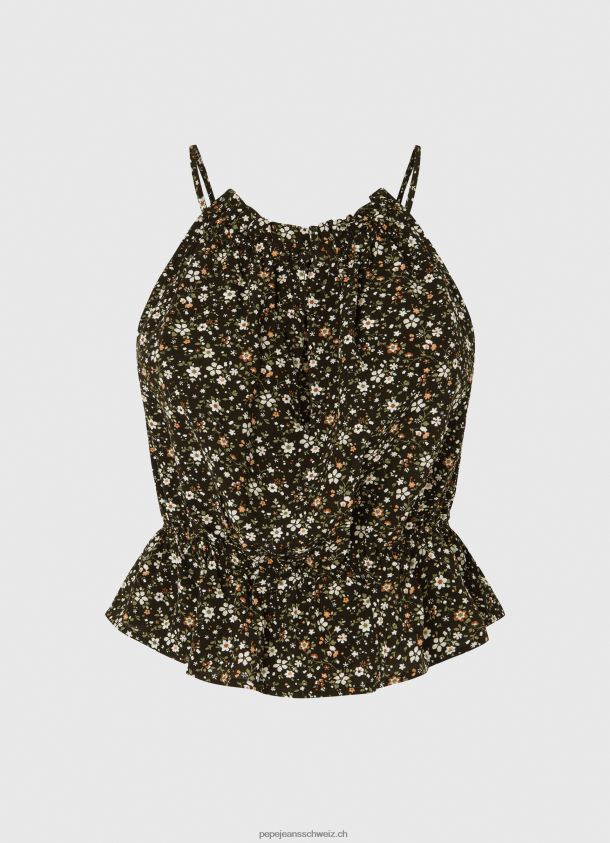 Tanktop mit Blumendruck Frauen Pepe Jeans multi 84XH6T366