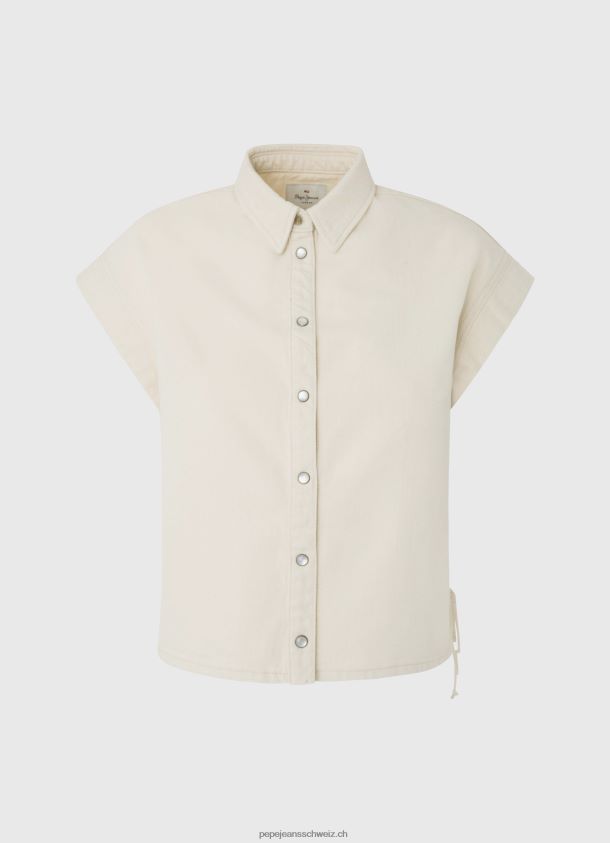 kurzärmliges Jeanshemd Frauen Pepe Jeans Denim 84XH6T339