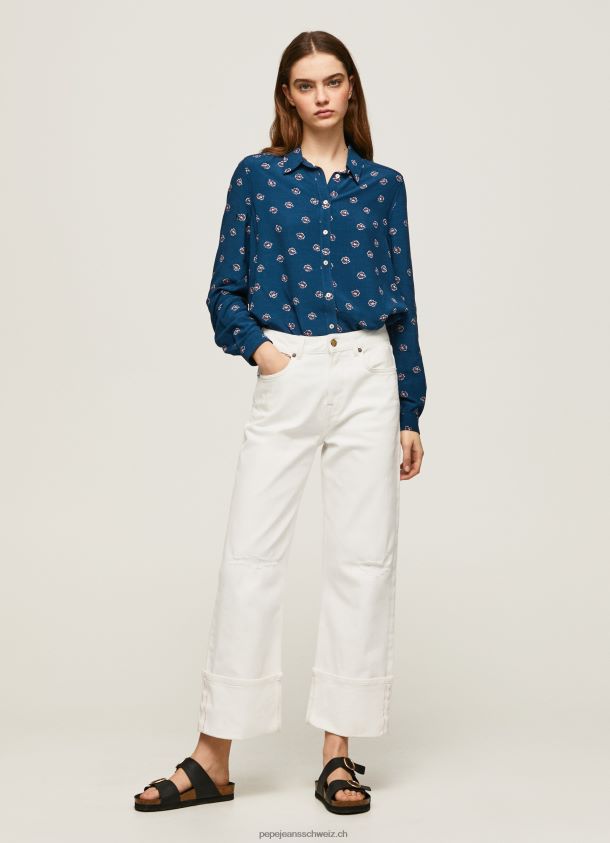 langärmliges Blumenhemd Frauen Pepe Jeans multi 84XH6T371