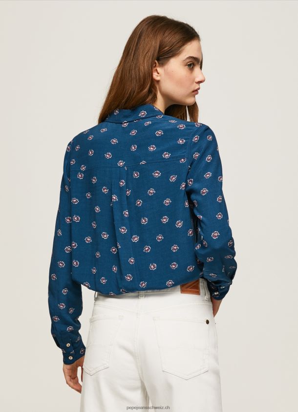 langärmliges Blumenhemd Frauen Pepe Jeans multi 84XH6T371