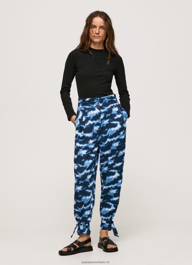 Hose mit Camouflage-Print Frauen Pepe Jeans multi 84XH6T305