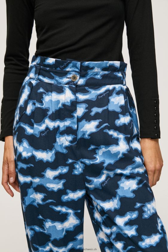 Hose mit Camouflage-Print Frauen Pepe Jeans multi 84XH6T305