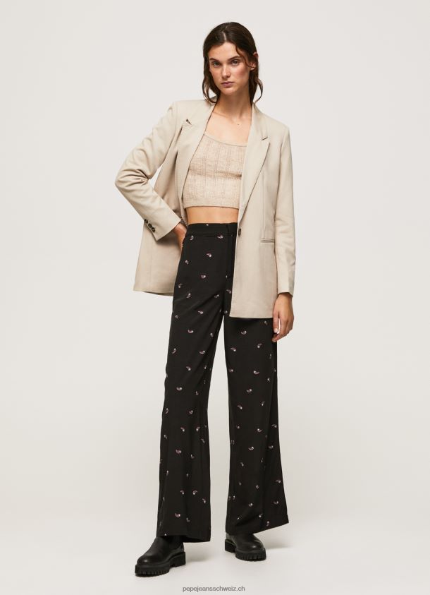 Hose mit Paisley-Print Frauen Pepe Jeans multi 84XH6T293