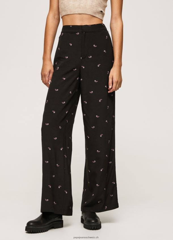 Hose mit Paisley-Print Frauen Pepe Jeans multi 84XH6T293