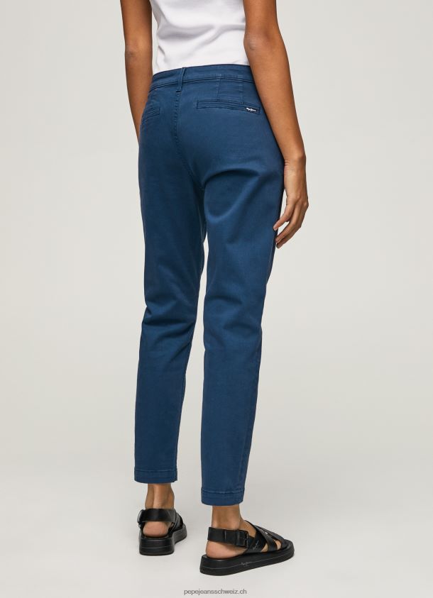 Maura normale Chinohose Frauen Pepe Jeans Ozean 84XH6T309