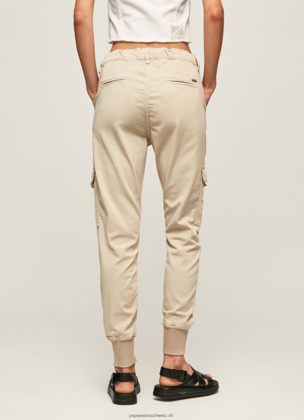 New Crusade Cargo Jogger Frauen Pepe Jeans Stein 84XH6T318