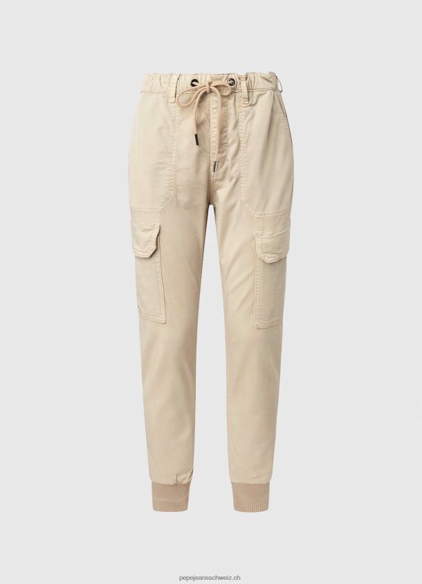 New Crusade Cargo Jogger Frauen Pepe Jeans Stein 84XH6T318