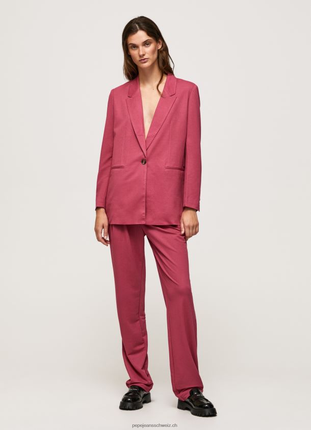 fließende Chinohose Frauen Pepe Jeans dunkel erröten 84XH6T296