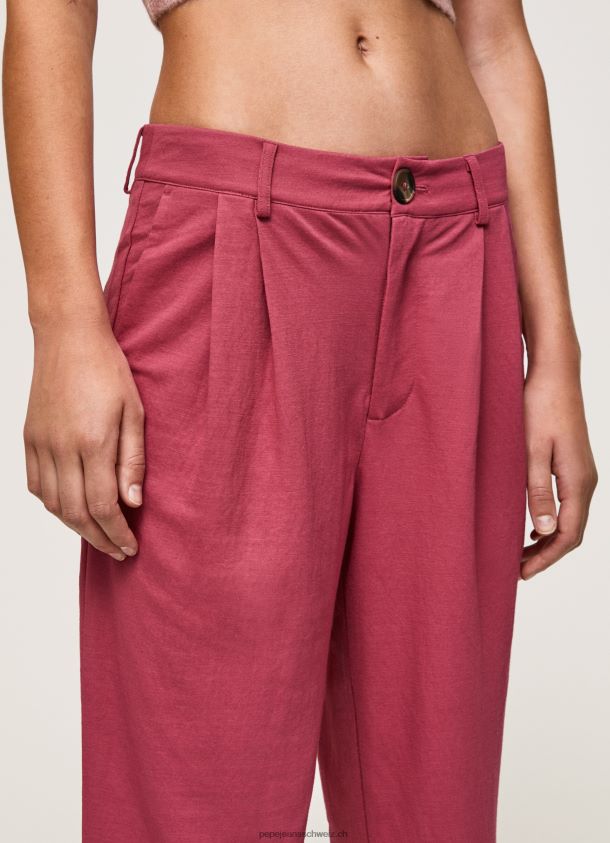fließende Chinohose Frauen Pepe Jeans dunkel erröten 84XH6T296