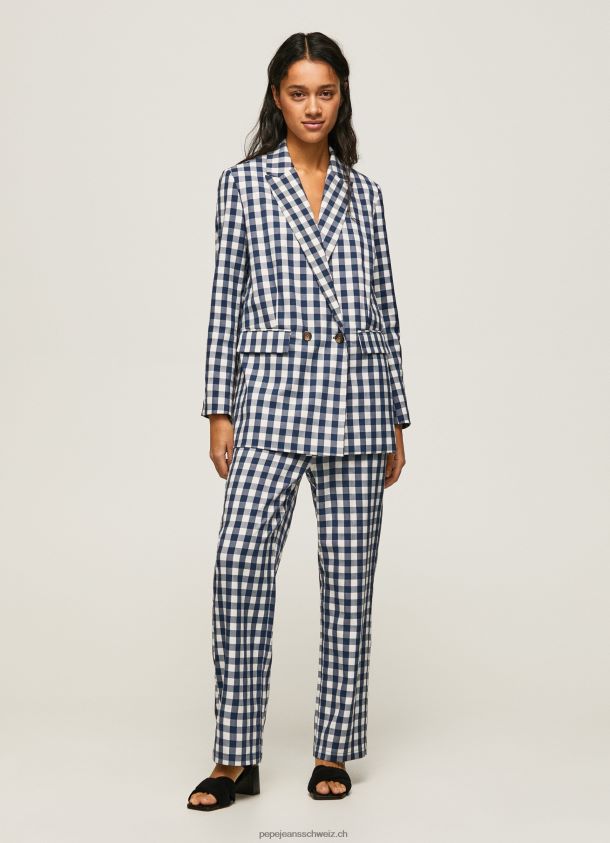 gerade karierte Gingham-Hose Frauen Pepe Jeans multi 84XH6T290