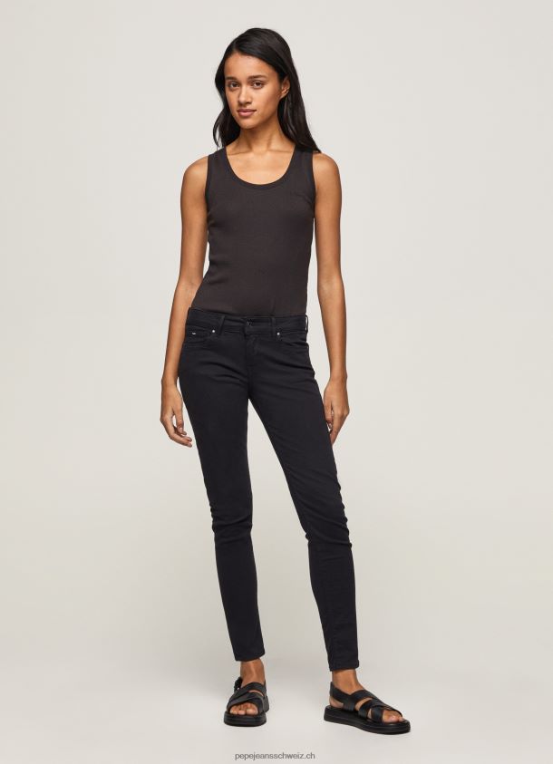 klassische Skinny-Hose Frauen Pepe Jeans Schwarz 84XH6T297