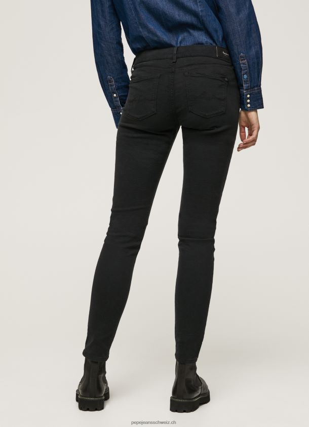 klassische Skinny-Hose Frauen Pepe Jeans Schwarz 84XH6T297