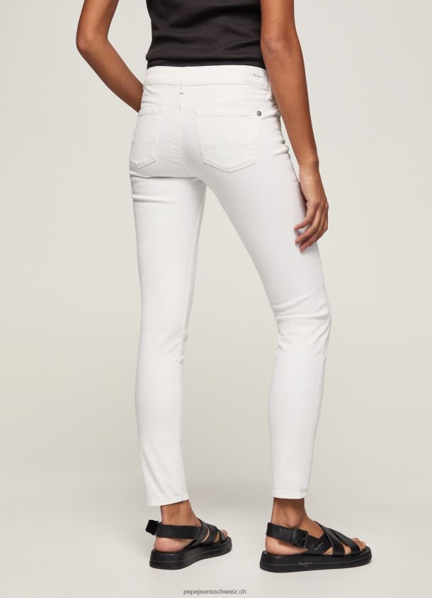 klassische Skinny-Hose Frauen Pepe Jeans Weiss 84XH6T299