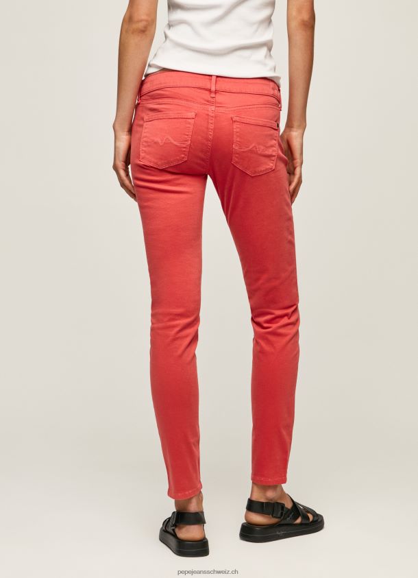 klassische Skinny-Hose Frauen Pepe Jeans studiorot 84XH6T315