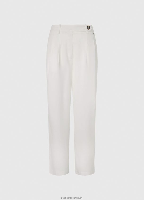 weite Bundfaltenhose Frauen Pepe Jeans Weiss 84XH6T288