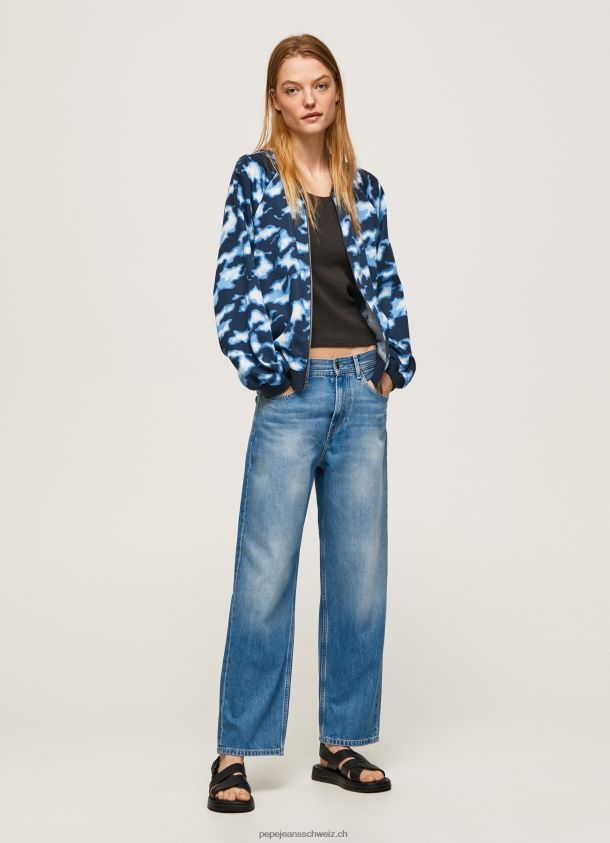 Camouflage-Bomberjacke Frauen Pepe Jeans multi 84XH6T126