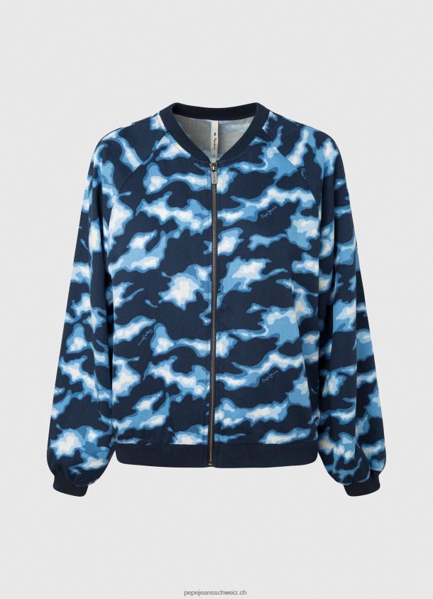 Camouflage-Bomberjacke Frauen Pepe Jeans multi 84XH6T126