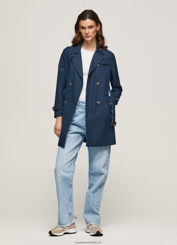 Klassischer Trenchcoat aus Twill Frauen Pepe Jeans dulwich 84XH6T107