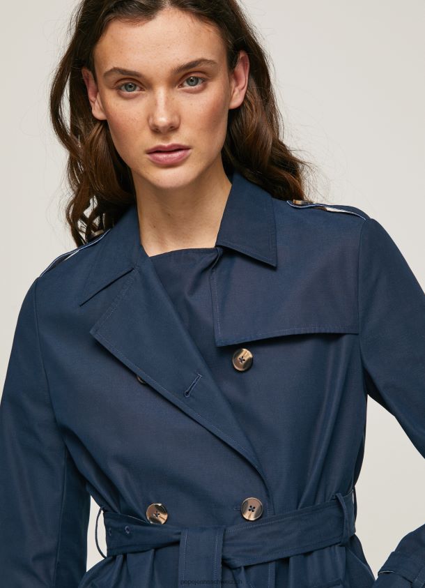 Klassischer Trenchcoat aus Twill Frauen Pepe Jeans dulwich 84XH6T107