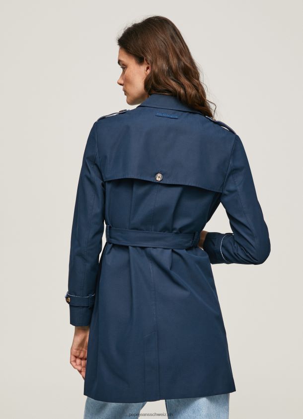 Klassischer Trenchcoat aus Twill Frauen Pepe Jeans dulwich 84XH6T107