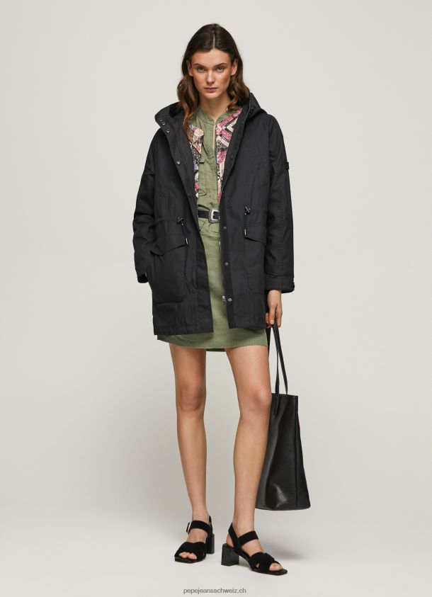 Parka mit Innenjacke Frauen Pepe Jeans Schwarz 84XH6T139