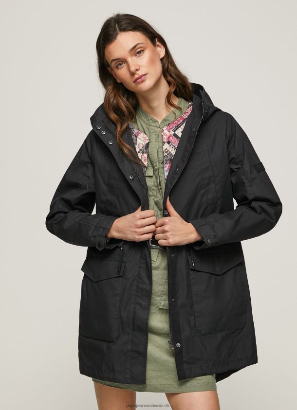 Parka mit Innenjacke Frauen Pepe Jeans Schwarz 84XH6T139