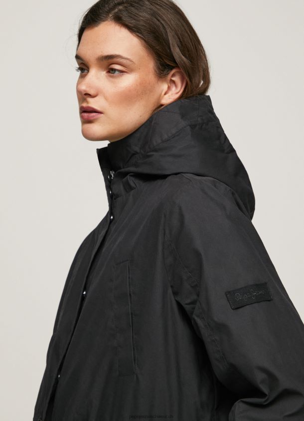 Parka mit Innenjacke Frauen Pepe Jeans Schwarz 84XH6T139