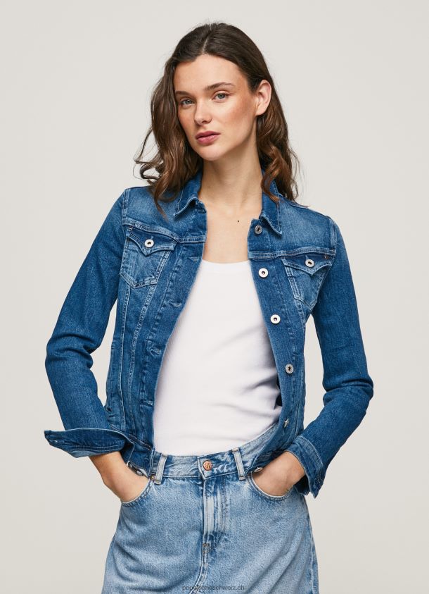Regular Fit Jeansjacke Frauen Pepe Jeans Denim 84XH6T138