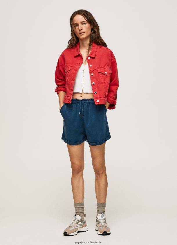 Regular Fit Jeansjacke Frauen Pepe Jeans studiorot 84XH6T141