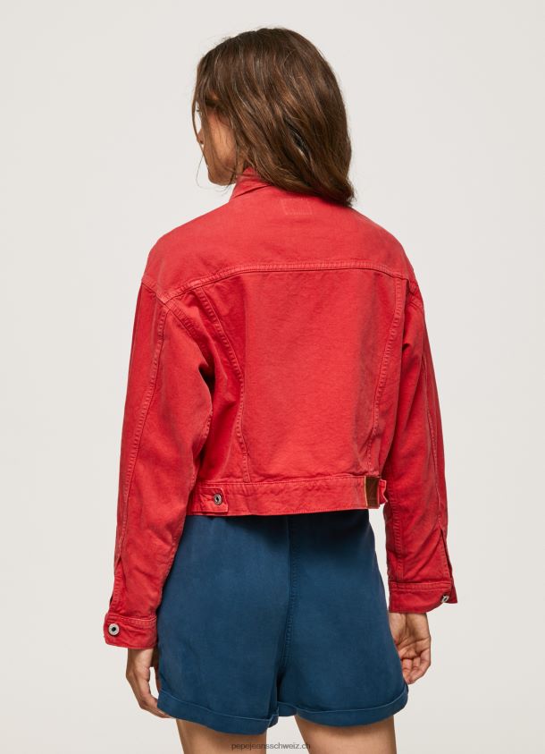 Regular Fit Jeansjacke Frauen Pepe Jeans studiorot 84XH6T141