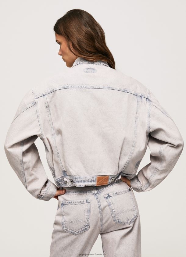übergroße Jeansjacke Frauen Pepe Jeans Denim 84XH6T125