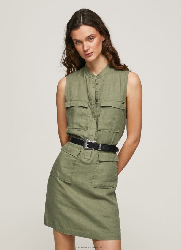 Aura Utility-Kleid Frauen Pepe Jeans Bereich 84XH6T178