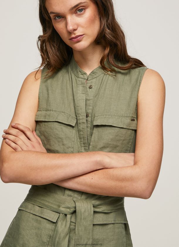 Aura Utility-Kleid Frauen Pepe Jeans Bereich 84XH6T178