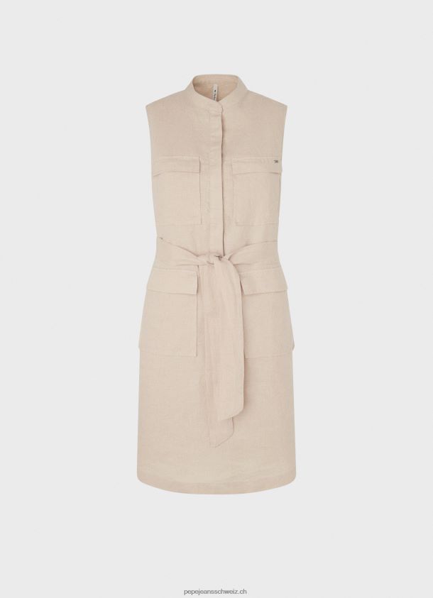 Aura Utility-Kleid Frauen Pepe Jeans Stein 84XH6T215