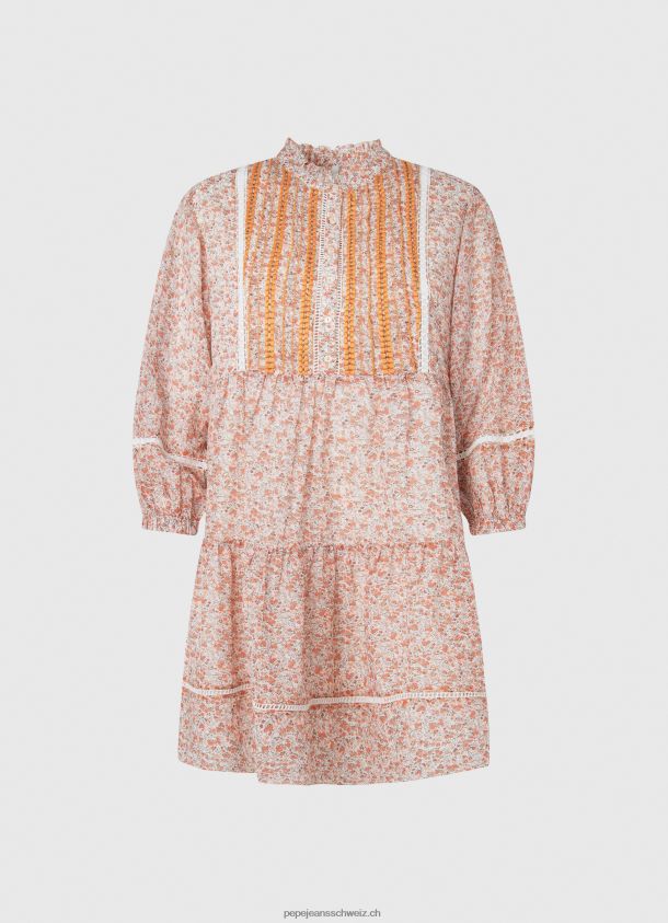 Kleid mit Blumendruck Frauen Pepe Jeans multi 84XH6T181