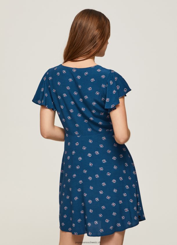 Kleid mit Blumendruck Frauen Pepe Jeans multi 84XH6T193