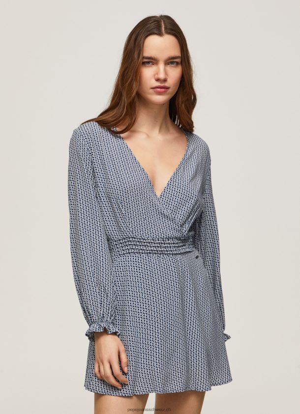 Kleid mit Logo-Print Frauen Pepe Jeans multi 84XH6T160