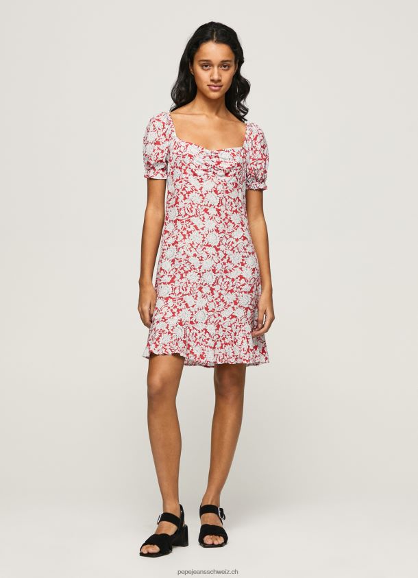 Kleid mit Pavana-Blumendruck Frauen Pepe Jeans multi 84XH6T167