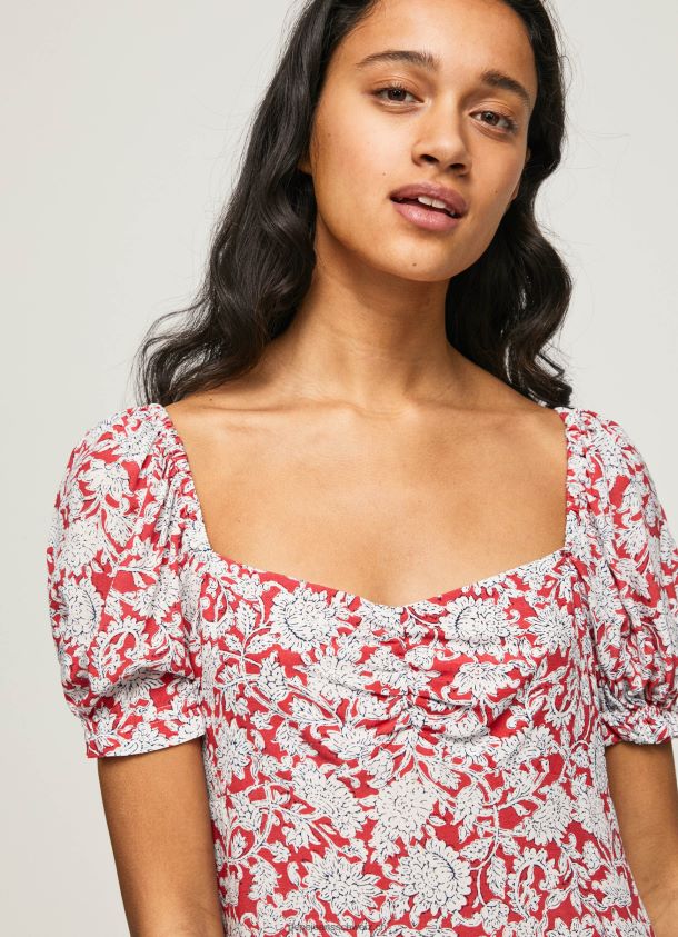 Kleid mit Pavana-Blumendruck Frauen Pepe Jeans multi 84XH6T167