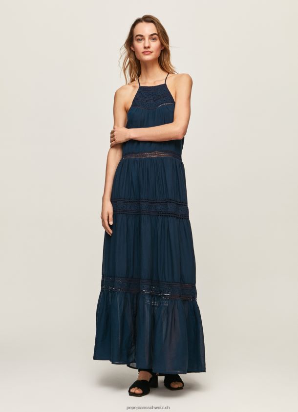 Kleid mit gestickten Details Frauen Pepe Jeans dulwich 84XH6T218