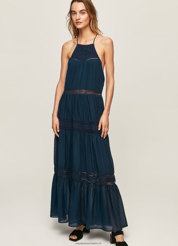Kleid mit gestickten Details Frauen Pepe Jeans dulwich 84XH6T218