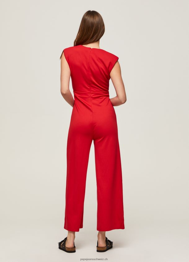 Melodie ärmelloser Overall Frauen Pepe Jeans königsrot 84XH6T204
