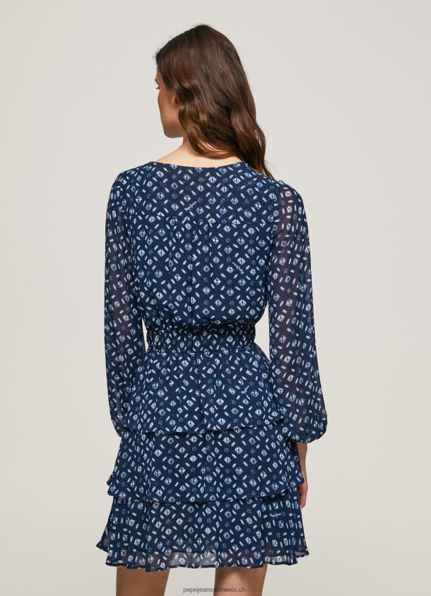 Minikleid mit Eyra-Print Frauen Pepe Jeans multi 84XH6T198