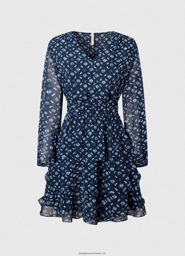 Minikleid mit Eyra-Print Frauen Pepe Jeans multi 84XH6T198
