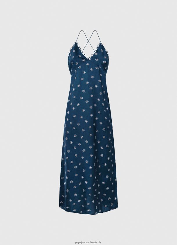 Pala Kleid aus geblümtem Satin Frauen Pepe Jeans multi 84XH6T161