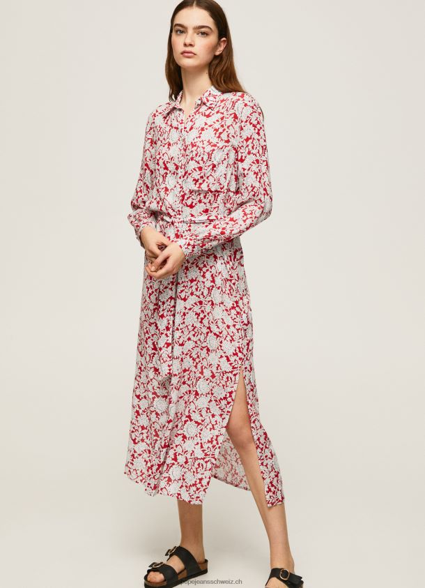 Perah Blumenkleid Frauen Pepe Jeans multi 84XH6T145
