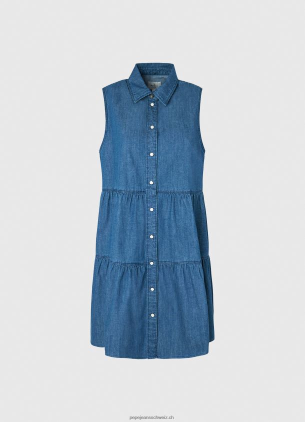 arya kurzes jeanskleid Frauen Pepe Jeans Denim 84XH6T183