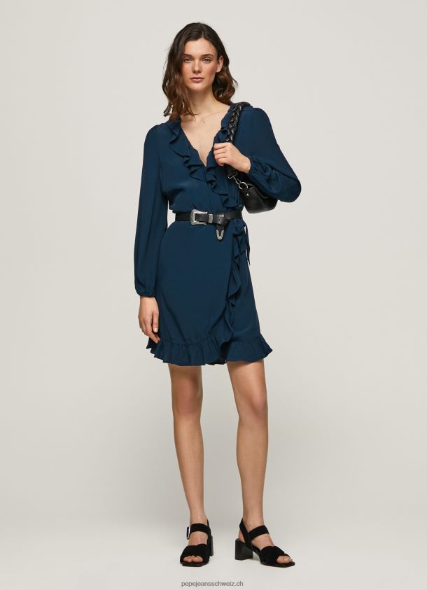 esha wickelt kurzes kleid ein Frauen Pepe Jeans dulwich 84XH6T158