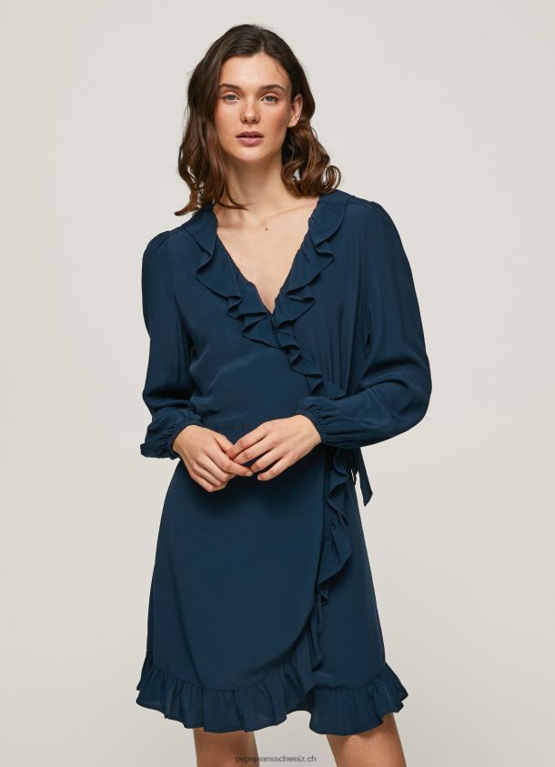 esha wickelt kurzes kleid ein Frauen Pepe Jeans dulwich 84XH6T158